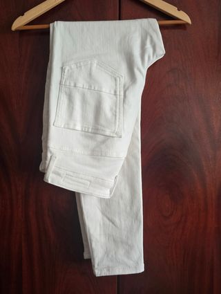 Pantalón vaquero blanco de hombre, 31 (40).