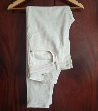 Pantalón vaquero blanco de hombre, 31 (40).