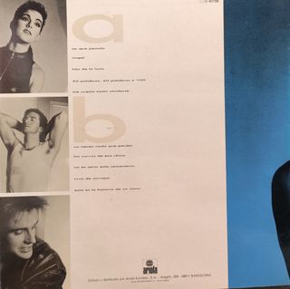 Vinilo Mecano - Entre el cielo y el suelo