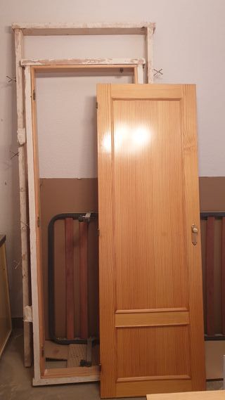 Puerta madera especial 180x60