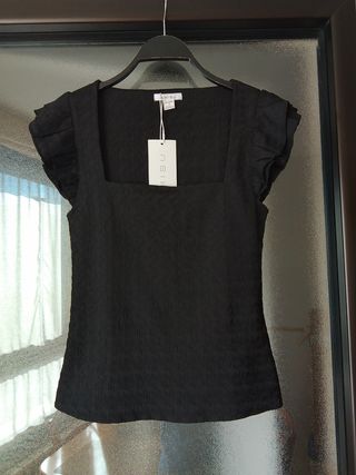 Camiseta negra talla S/36/8 sin estrenar