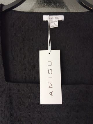 Camiseta negra talla S/36/8 sin estrenar