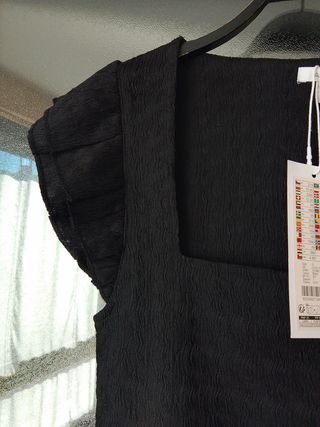 Camiseta negra talla S/36/8 sin estrenar