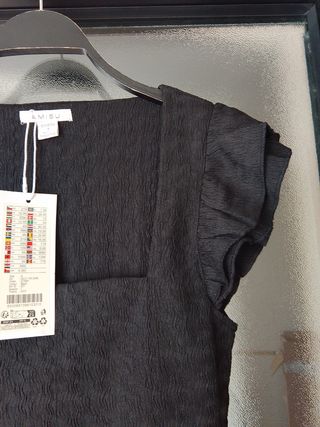 Camiseta negra talla S/36/8 sin estrenar