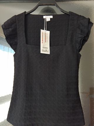 Camiseta negra talla S/36/8 sin estrenar