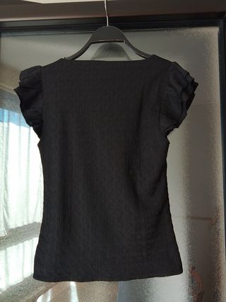 Camiseta negra talla S/36/8 sin estrenar