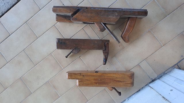 3 Pialle da falegname d'epoca