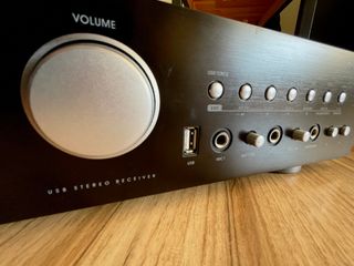 Amplificador Estéreo USB Negro