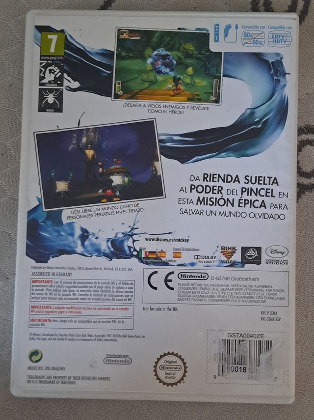 Disney Epic Mickey Wii
