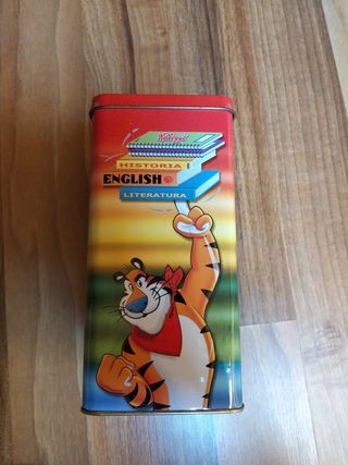 Caja metálica Kellogg's antigua metalica