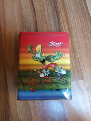 Caja metálica Kellogg's antigua metalica