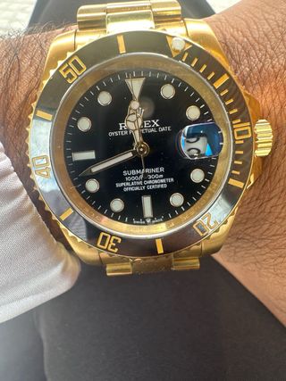 Rolex Submariner Oro Negro