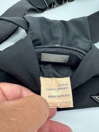 Riñonera Bottega Veneta Negra