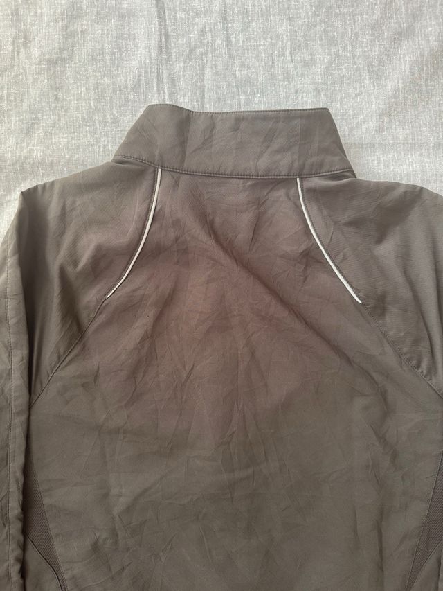 Chaqueta Fila Negra Retro Deportiva