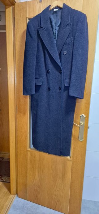 Abrigo oversize azul talla 44