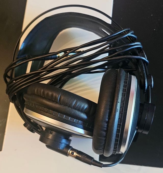 Auriculares monitoring dinámicos negros/plateados