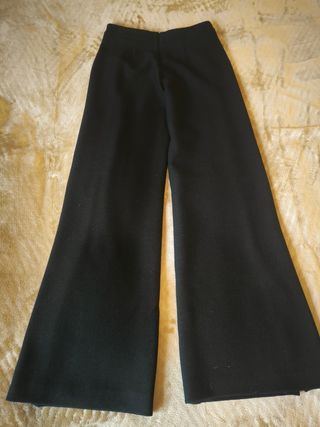 Pantalón Alba Conde, Negro Botones Dorados