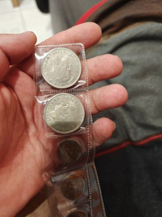 Lote de 6 monedas antiguas
