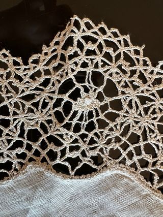 Centrotavola tombolo fatto a mano