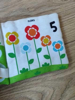 Libros de tela para la estimulación de bebés