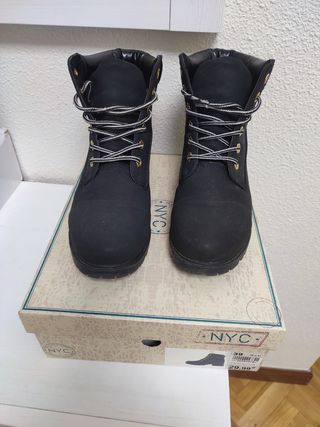 Botines negros talla 39
