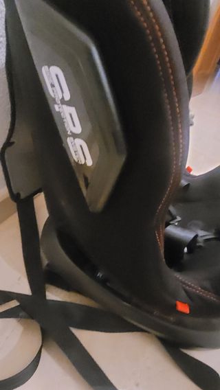 Silla coche infantil negra