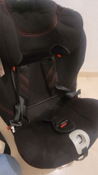 Silla coche infantil negra
