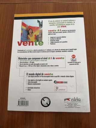 Vente A1 - libro del alumno (Spanish Edition)