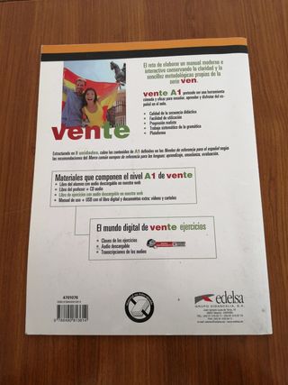 Vente A1 - libro del alumno (Spanish Edition)
