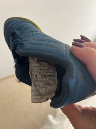 Botas de fútbol para niño t 29