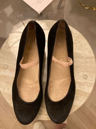 Zapatos profesionales flamenco T.40 Yebra negros
