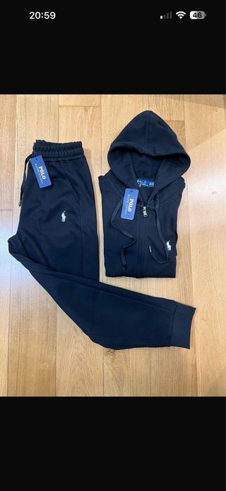 Conjunto chándal Polo Ralph Lauren negro