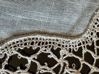 Centrotavola tombolo fatto a mano