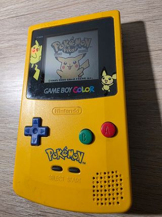 Pokemon Amarillo Game Boy Nintendo DMG-APSU-EUR