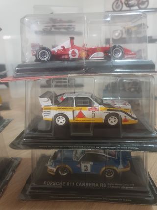 Colección coches y motos escala