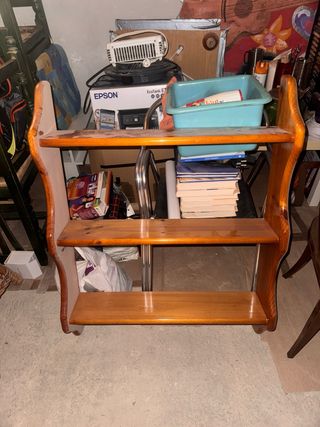 Estantería de madera de calidad para colgar
