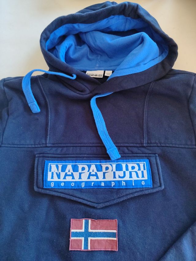 Sudadera Napapijri Talla 14 Azul marino