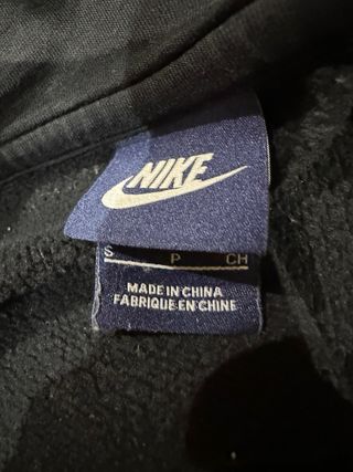 Sudadera Nike Cremallera Negra