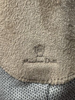 Americana Massimo Dutti Gris Elástica
