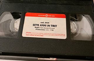 7 Anni in Tibet VHS Brad Pitt Cecchi Gori Home Vid