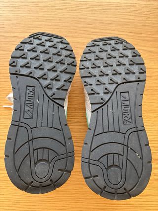 Autry Reelwind Sneakers Grises y Verdes