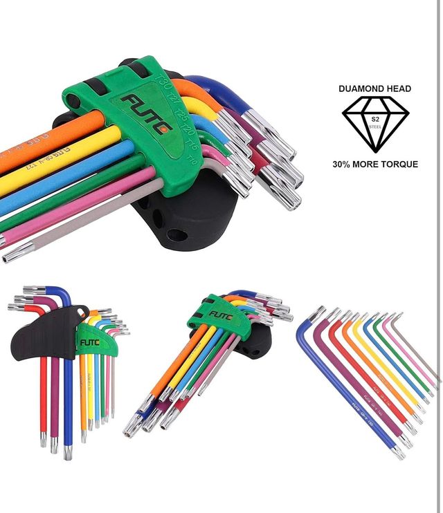 Set Llaves Torx FUTC 9 pzs CR-V