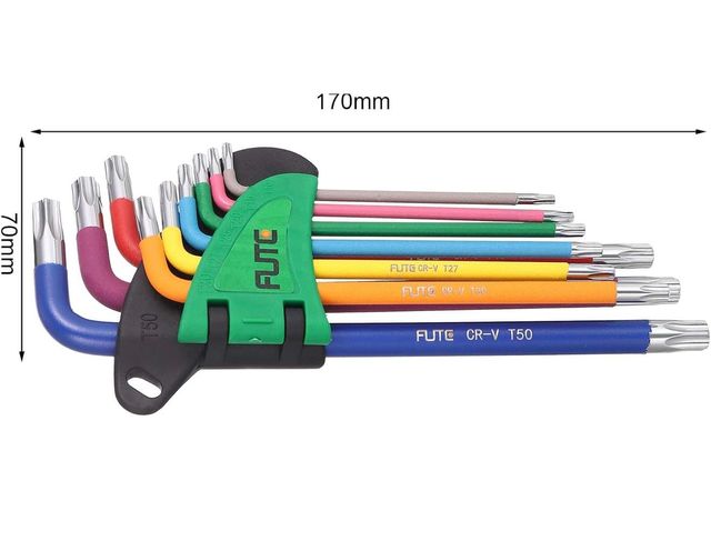 Set Llaves Torx FUTC 9 pzs CR-V