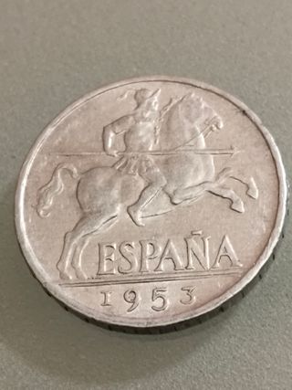 10 céntimos España 1953