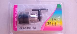 Porta brocas 1.5-10mm 3/8-24UNF con llave