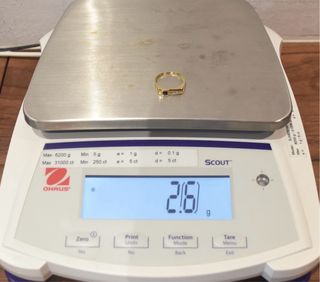 SORTIJA DE ORO 18K/2.6Gr