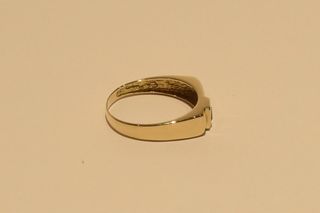 SORTIJA DE ORO 18K/2.6Gr