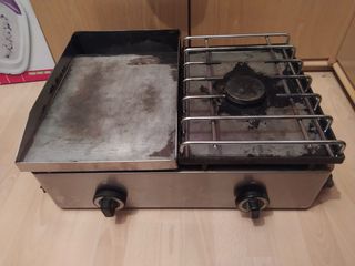 Plancha y Fogón a Gas