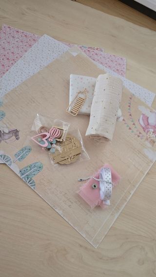Kit Scrapbooking Bebé 
Sólo venta en persona