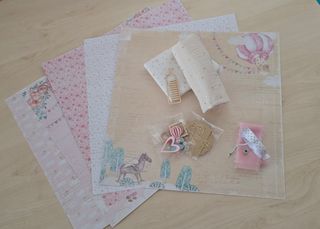 Kit Scrapbooking Bebé 
Sólo venta en persona